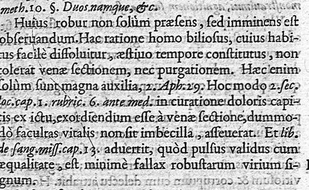 An illustration from Praxis historiarum, in qua morborum omnium internorum curatio ad principum medicorum mentem explicatur…, 1643, leaf 100