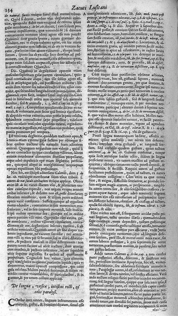 An illustration from Praxis historiarum, in qua morborum omnium internorum curatio ad principum medicorum mentem explicatur…, 1643, leaf 285