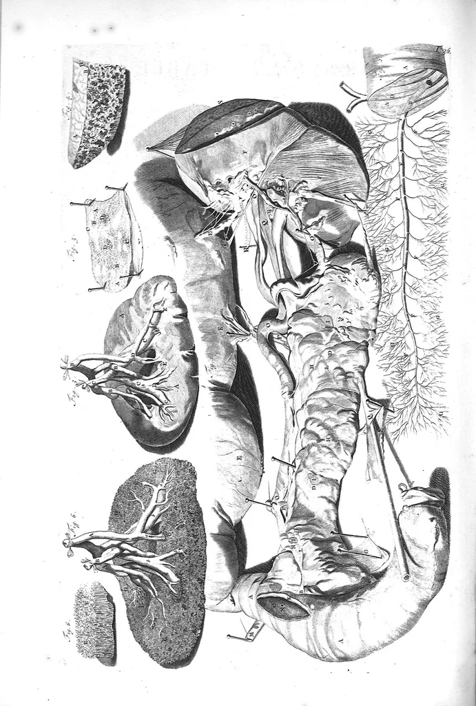 An illustration from The anatomy of human bodies,... containing many new anatomical discoveries and chirurgical observations, 1698, leaf 89