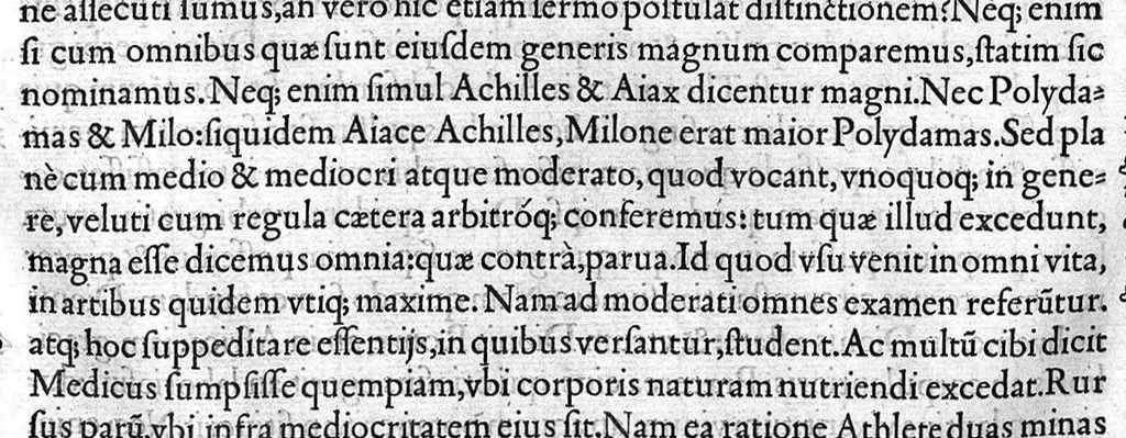 An illustration from Galeni Opera de pvlsibvs Hermanno Crvserio Campensi interprete. Quae in hoc opere continentur, proxima pagina indicabit, 1532, leaf 112