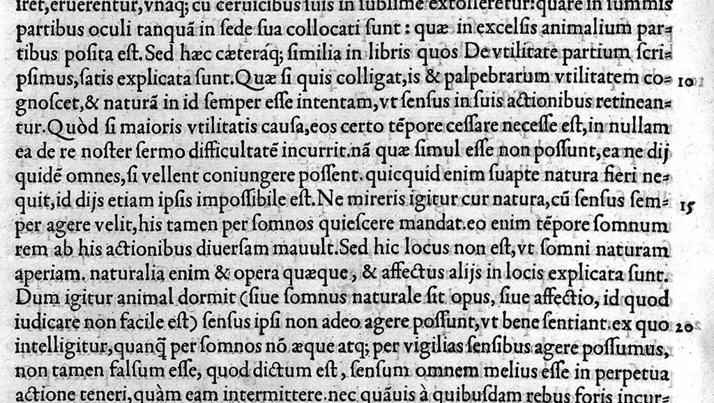 An illustration from Claudii Galeni Pergameni opuscula aliquot quorum sequentis paginae index te admonebit, 1546, leaf 117