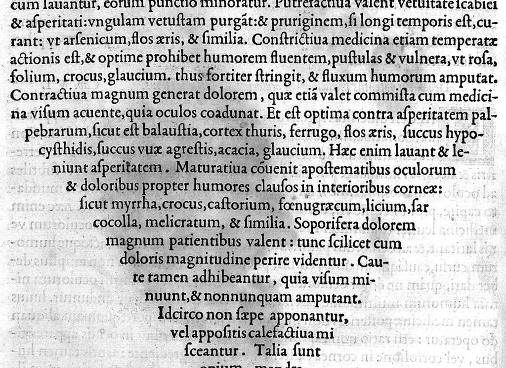 An illustration from Claudii Galeni Pergameni opuscula aliquot quorum sequentis paginae index te admonebit, 1546, leaf 267