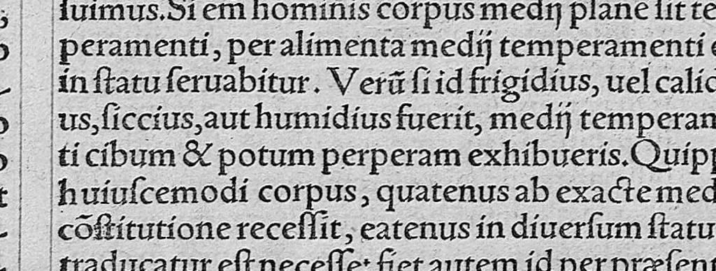 An illustration from Galeni Pergameni ... opera quae ad nos extant omnia / vol. 2- secundus tomus scriptorium ejus omnium classem secundam continens, 1549, leaf 12