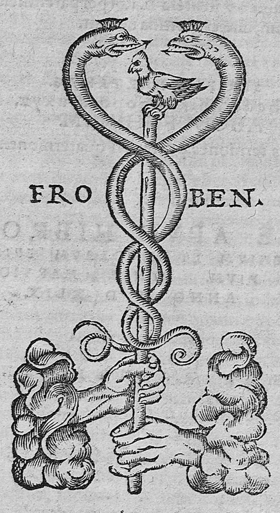 An illustration from Galeni Pergameni ... opera quae ad nos extant omnia / vol. 4- quartus tomus ea quae ab ipso de morborum ..., 1549, leaf 423