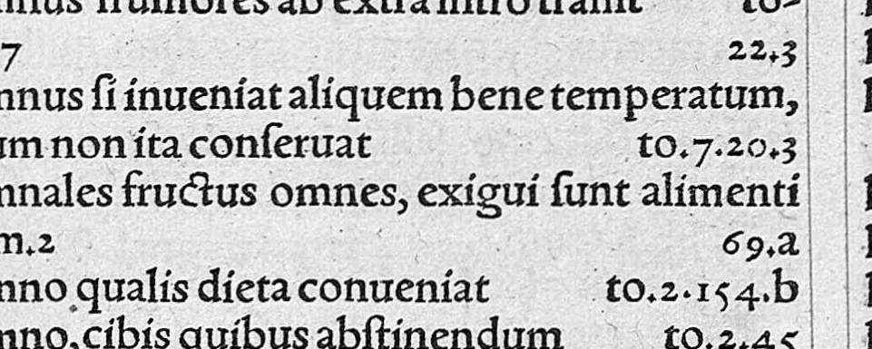 An illustration from Galeni Pergameni ... opera quae ad nos extant omnia / vol. 9- index, 1549, leaf 40