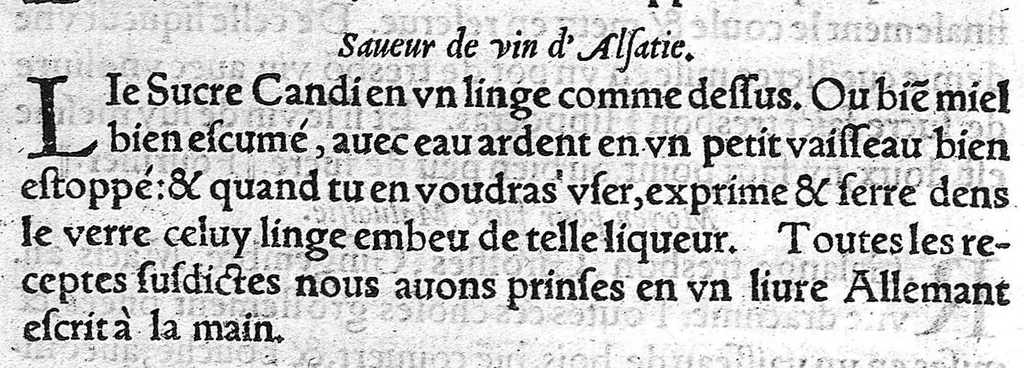 An illustration from Tresor de Evonime Philiatre des Remedes secrets. Livre Physic, Medical, Alchymic, et Dispensatif de toutes substantiales liqueurs, et appareil de vins de diverses saveurs, necessaire à toutes gens. Principallement à Medecins, Chirurgiens, et Apothicaires, 1555, leaf 341