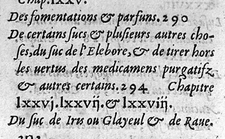 An illustration from Tresor de Evonime Philiatre des Remedes secrets. Livre Physic, Medical, Alchymic, et Dispensatif de toutes substantiales liqueurs, et appareil de vins de diverses saveurs, necessaire à toutes gens. Principallement à Medecins, Chirurgiens, et Apothicaires, 1555, leaf 347