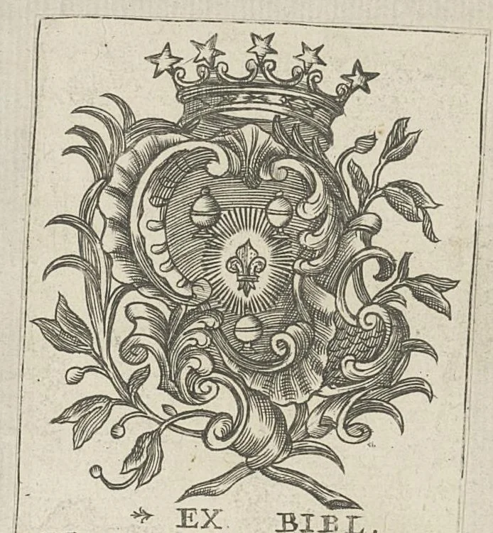 An illustration from Dictionnaire pharmaceutique ou apparat de médecine, pharmacie et chymie avec deux tables tres commodes...seconde edition.., 1689, leaf 1