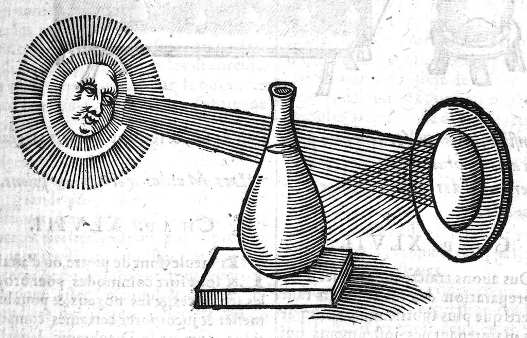 An illustration from Le grand dispensaire ou thresor general et particulier des preservatifs ramasse et brisé par Ian Jacques Wecker... le tout par Ian Du Val D.M. d'Yssouldun, 1609, leaf 136