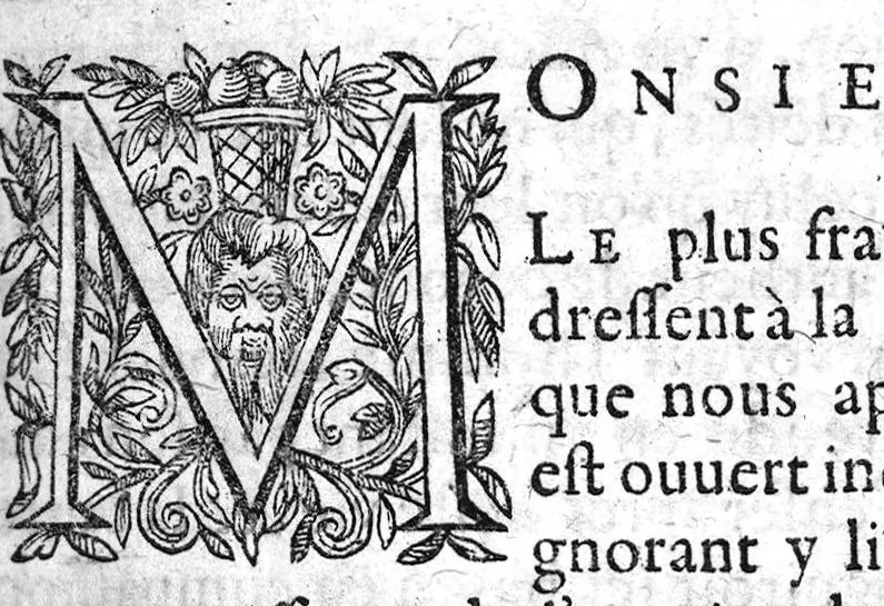 An illustration from Le grand dispensaire ou thresor general et particulier des preservatifs ramasse et brisé par Ian Jacques Wecker... le tout par Ian Du Val D.M. d'Yssouldun, 1609, leaf 2