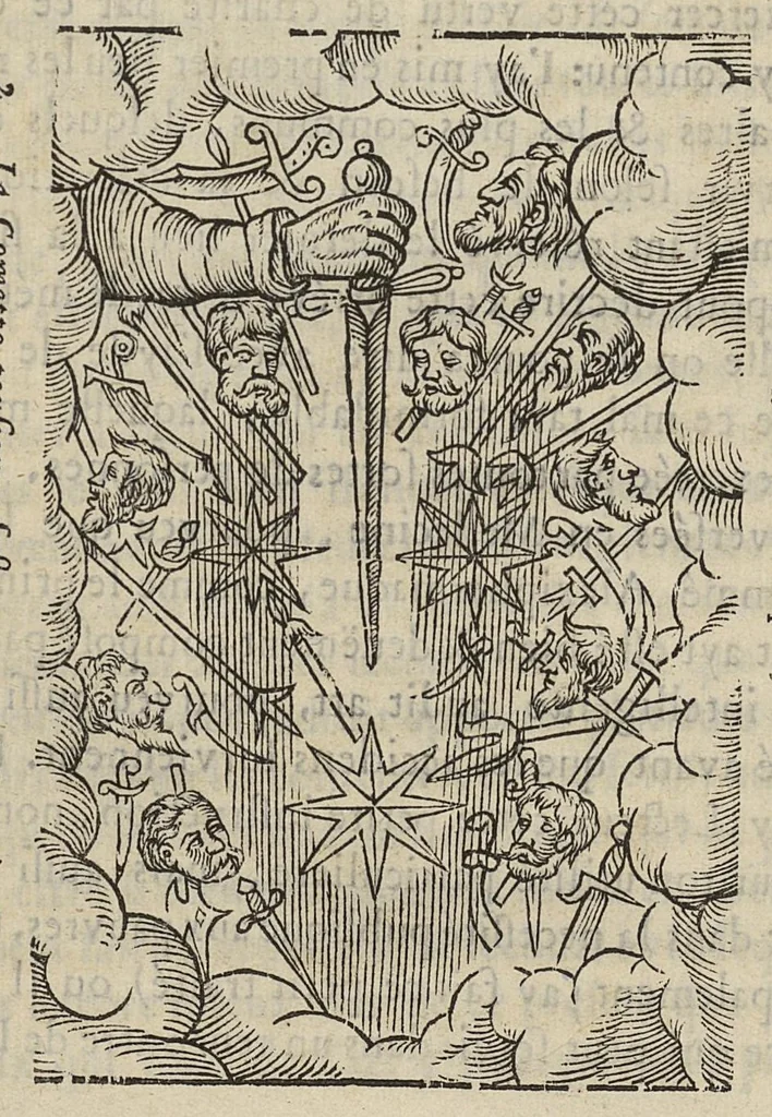 An illustration from L'Oeconomie chirurgicale, pour le r'habillement des os du corps humain contenant l'ostéologie, la nososreologie, l'apocatastosteologie, & le Traitté des bandages, 1671, leaf 706