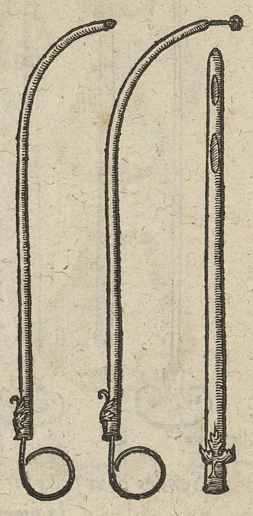 An illustration from Chirurgie françoise ... avec plusieurs figures des instrumens nécessaires pour l'opération manuelle, 1610, leaf 274