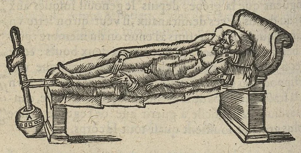 An illustration from Chirurgie françoise ... avec plusieurs figures des instrumens nécessaires pour l'opération manuelle, 1610, leaf 569