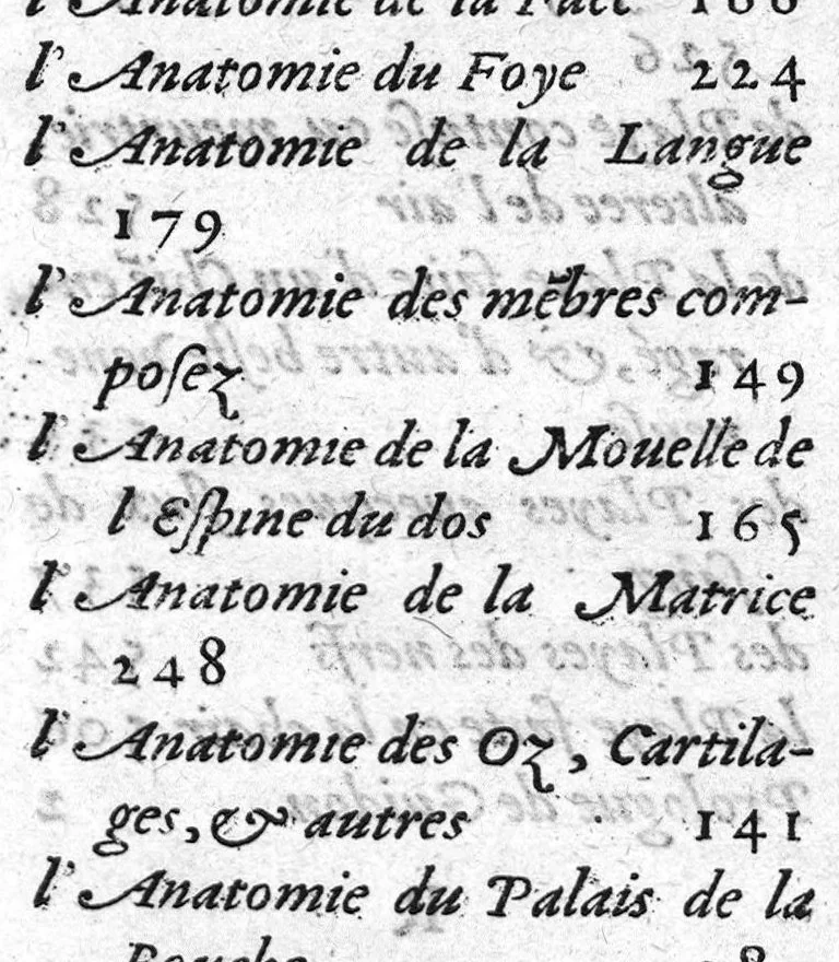 An illustration from Notabilia supra Guidonem scripta, aucta, recognita, ab excellenti Medicinae dilucidatore Domino Joanne Falcone, Montispessulanae Academiae Decano. Quae cum a multis antehac et typographis, et invidis depravata fuerint, ita ut falsa pro veris supposita, sed vera pro falsis, et utilia pro inutilibus perniciose substracta sint : nunc tamem ab omni labe repurgata, nec mediocri adhibita diligentia pristino nitori ac integritati restituta : imo vero additis duorum Medicinae luminum Hippocratis et Galeni, necnon Avicennae, Rhasis, Avenzoar, Mesuae, aliorumque insignium Medicorum autoritatibus illustrata sic recens in lucem emissa proferuntur, 1559, leaf 10