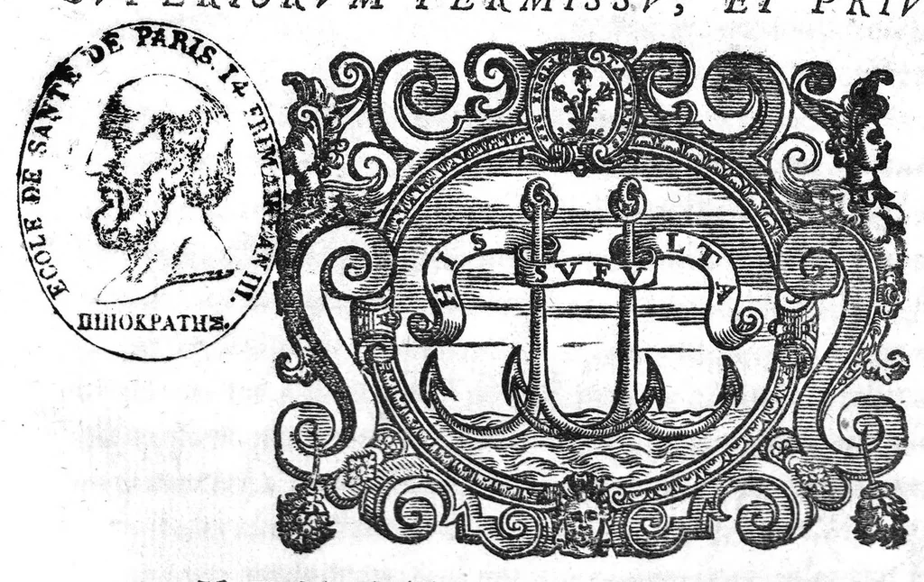 An illustration from De Cognitu difficilibus In Praxi ex libris Avenzoaris per sententias dilucidatas, 1628, leaf 0