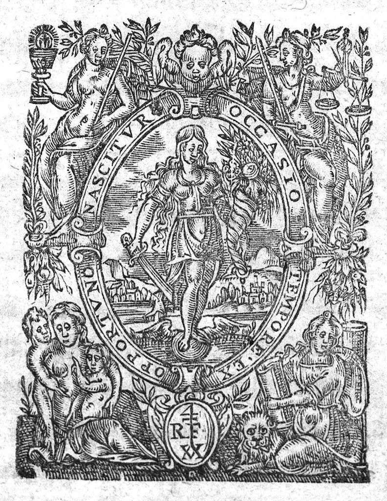 An illustration from Hippocratica purgandi Methodus. Auctore M. Claudio Tardy, doctore Medico Parisiensi, 1646, leaf 0