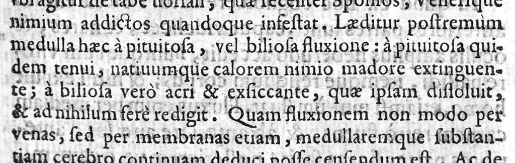 An illustration from Hippocratis Coi Medicorum principis Liber de Locis in Homine commentariis illustratus a Francisco Perla Calviensi, 1638, leaf 162