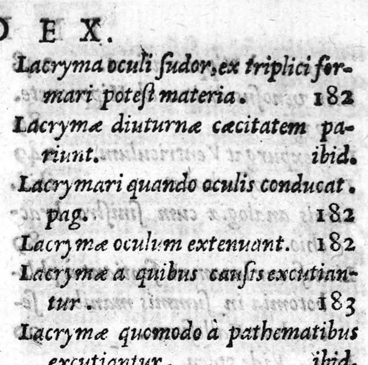 An illustration from Hippocratis Coi Medicorum principis Liber de Locis in Homine commentariis illustratus a Francisco Perla Calviensi, 1638, leaf 456