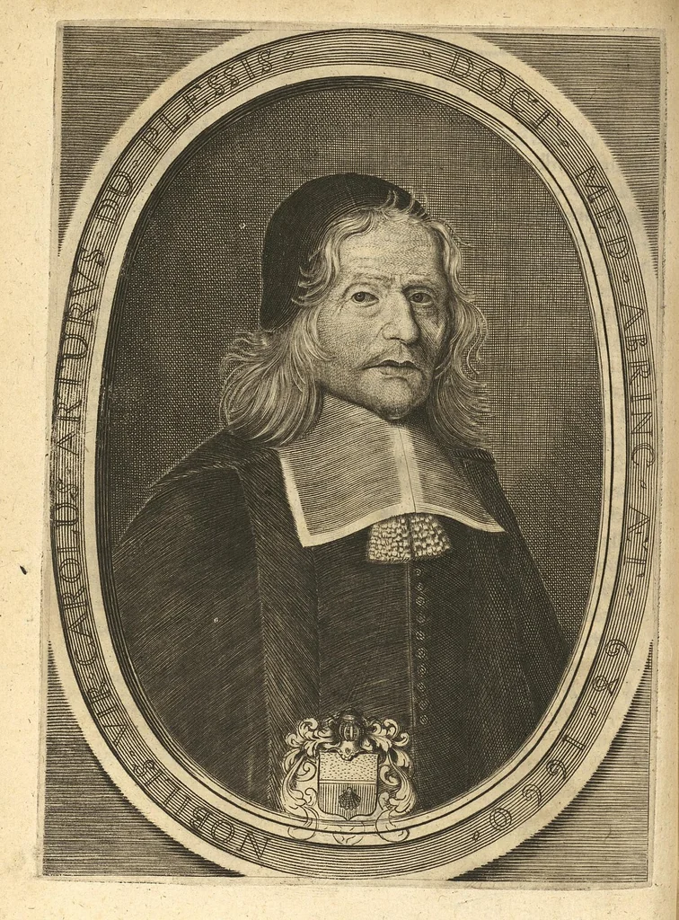 An illustration from Promptuarium Hippocratis in locos communes, 1683, leaf 13