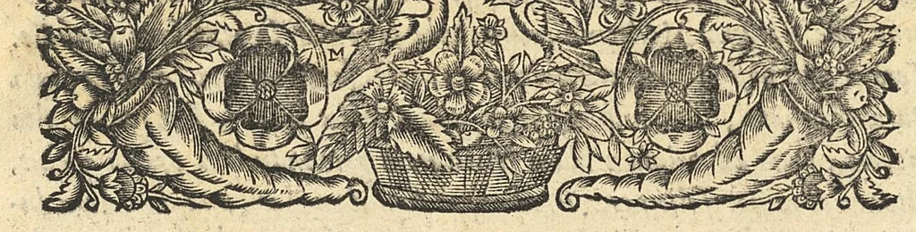 An illustration from Promptuarium Hippocratis in locos communes, 1683, leaf 2