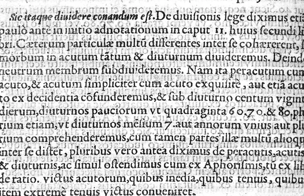 An illustration from Galeni Pergameni de Diebus decretoriis Libri III, 1559, leaf 401