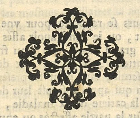 An illustration from Discours et advis sur les flus du ventre douloureux, soit qu'il y ait du Sang ou point, sur le trousse-galant dict choleras-morbus..., 1643, leaf 84