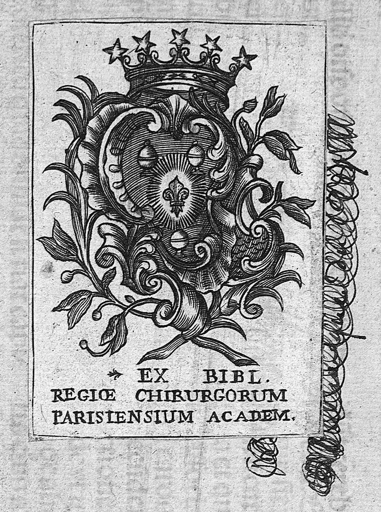 An illustration from Le cours de medecine en francois, contenant le miroir de beauté et santé corporelle... Tome premier, 1664, leaf 0