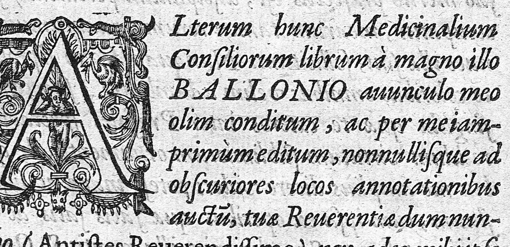 An illustration from Consiliorum medicinalium liber secundus. Tomus secundus, 1649, leaf 5