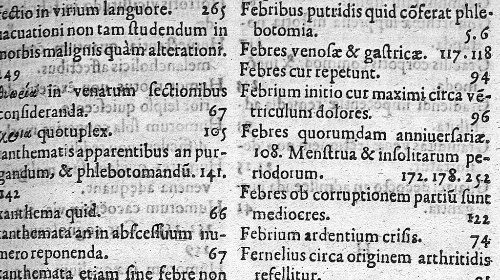 An illustration from Epidemiorum et ephemeridum libri duo, 1640, leaf 298