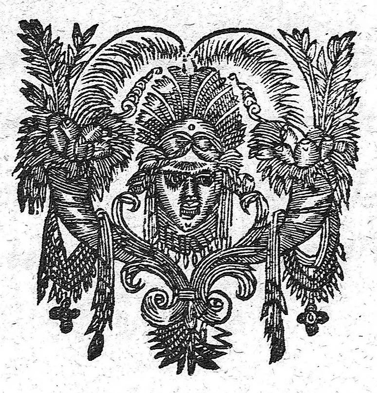 An illustration from Commentariis in libellum Theophrasti de vertigine, 1640, leaf 0