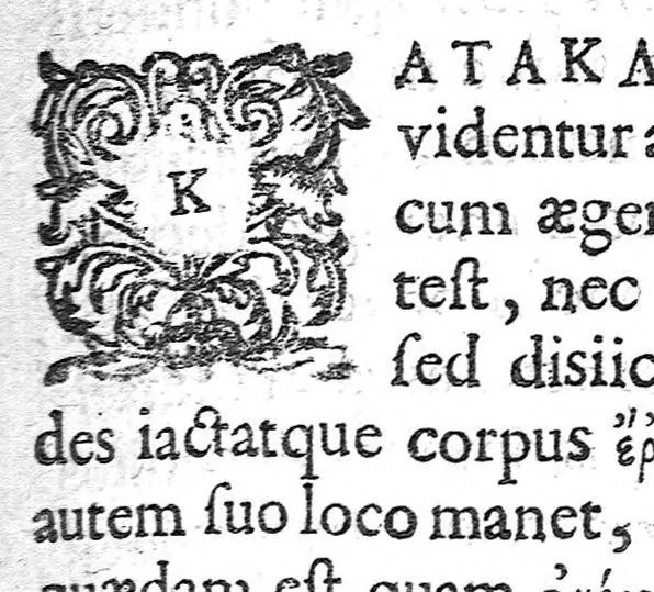 An illustration from Definitionum medicarum liber, 1640, leaf 72