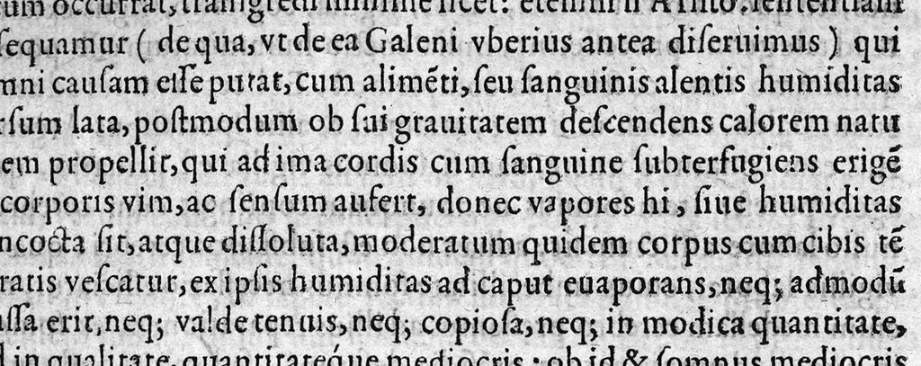 An illustration from Oddi de Oddis Patavini phisici ac medici celeberrimi ... Expositio, in librum artis medicinalis Galeni, 1574, leaf 506