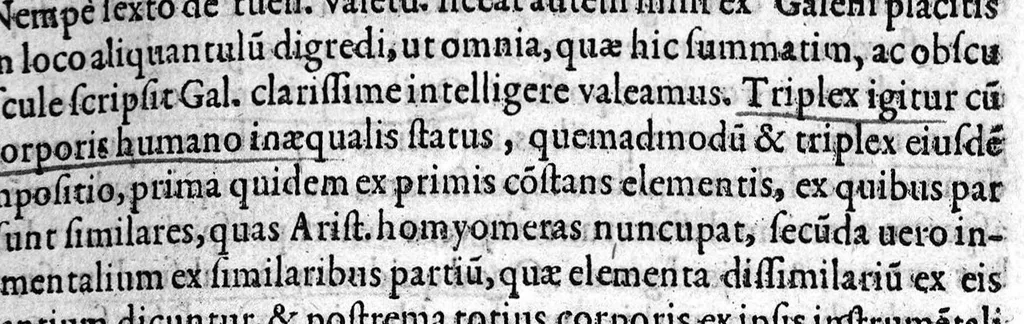 An illustration from Oddi de Oddis Patavini phisici ac medici celeberrimi ... Expositio, in librum artis medicinalis Galeni, 1574, leaf 544