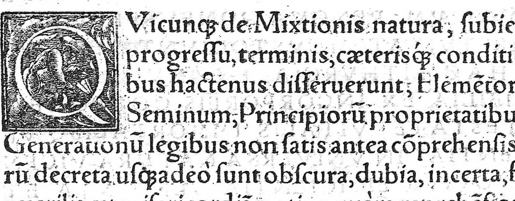 An illustration from Idea medicinae philosophicae, fundamenta continens totius doctrinae Paracelsicae, Hippocraticae et Galenicae...., 1571, leaf 147