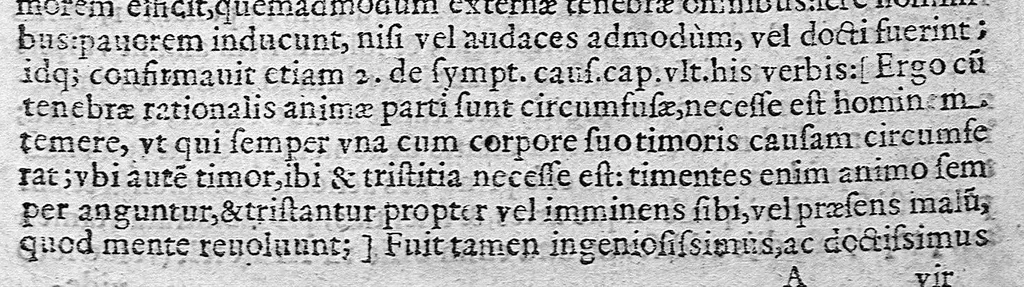An illustration from Quadripartitum melancholicum : quo variae quaestiones de melancholiae morbo, essentia, differentiis, causis, prognosi, curatione habentur, et plura de morbo hypocondriaco ..., 1645, leaf 4