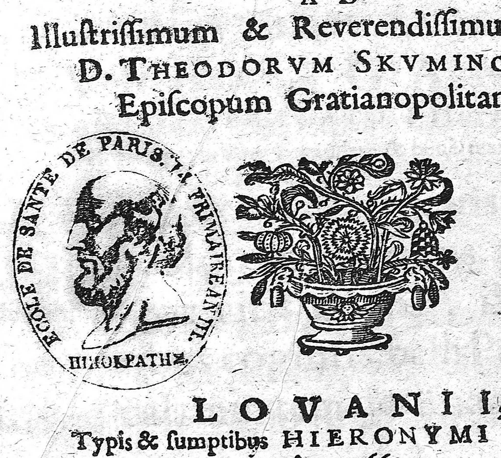An illustration from De affectibus capillorum et unguium tractatus, 1662, leaf 0