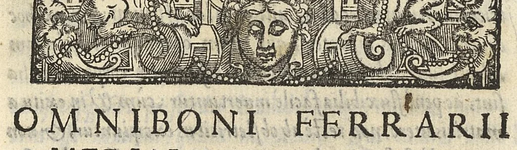 An illustration from Omniboni Ferrarii, medici ac philosophi De Arte medica infantium libri quatuor. Quorum duo priores De tuenda eorum sanitate, posteriores de curandis morbis agunt ..., 1577, leaf 12
