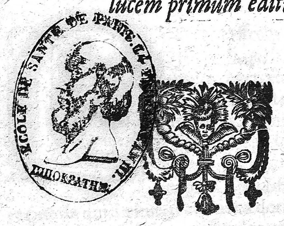 An illustration from Liber de rheumatismo & pleuritide dorsali, 1642, leaf 0