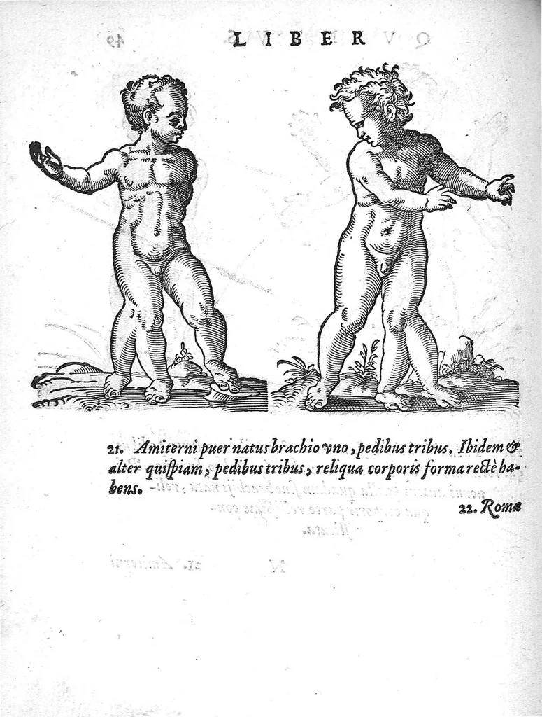 An illustration from De conceptu et generatione hominis, 1580, leaf 104