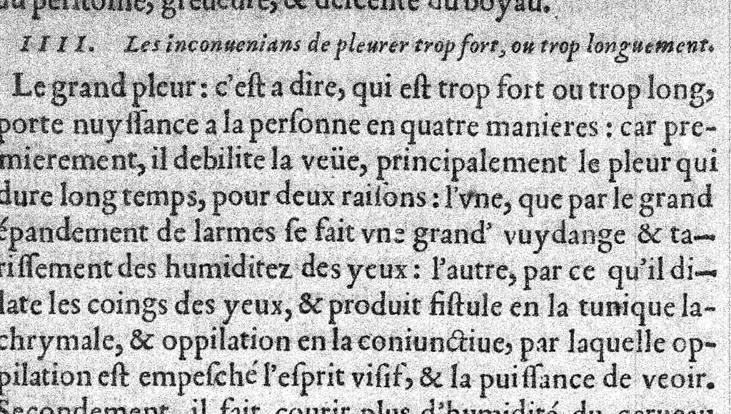 An illustration from Cinq livres de la maniere de nourrir et gouverner les enfans des leur naissance. Par M. Simon de Vallambert, Medecin de madame la Duchesse de Savoye et de Berry, et depuys peu de temps, de monseigneur le Duc d’Orleans,, 1565, leaf 134
