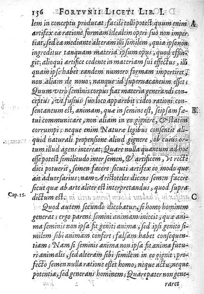 An illustration from De ortu animae humanae, 1602, leaf 171