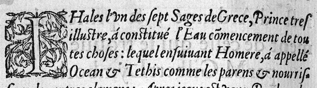 An illustration from Des fontaines acides de la forest d'Ardenne, et principalement de celle qui se trouve à Spa par M. Gilb. Lymborch..., 1559, leaf 1
