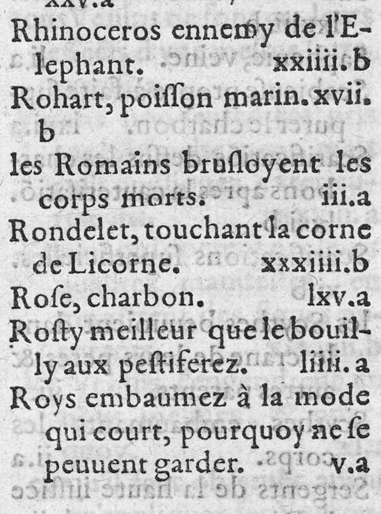 An illustration from Discours d'Ambroise Paré, conseiller premier chirurgien du roy, à scavoir , de la mumie, des venins, de la licorne et de la peste. Avec une table des plus notables matieres contenues esdits Discours, 1582, leaf 24