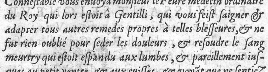 An illustration from Discours d'Ambroise Paré, conseiller premier chirurgien du roy, à scavoir , de la mumie, des venins, de la licorne et de la peste. Avec une table des plus notables matieres contenues esdits Discours, 1582, leaf 3