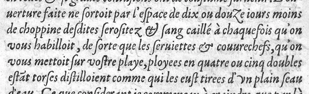 An illustration from Discours d'Ambroise Paré, conseiller premier chirurgien du roy, à scavoir , de la mumie, des venins, de la licorne et de la peste. Avec une table des plus notables matieres contenues esdits Discours, 1582, leaf 3