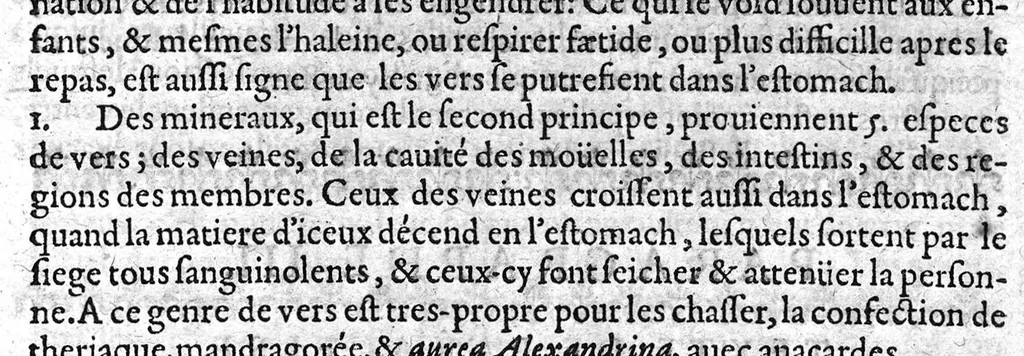 An illustration from Les IXV livres des paragraphes de Ph. Theoph. Paracelse Bombast,...où sont contenus en epitome ses secrets admirables...; traduicts du latin en françois,...par C. de Sarcilly..., 1631, leaf 68