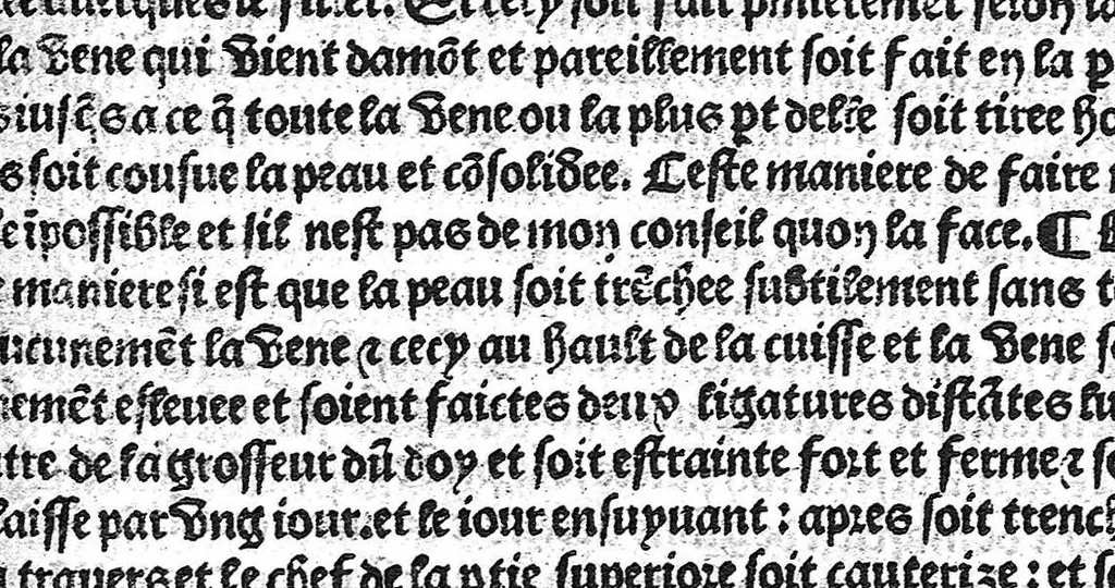 An illustration from La cyrurgie de maistre Guillaume de Salicet, 1505, leaf 78
