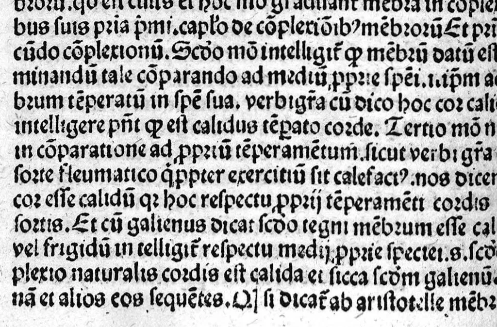 An illustration from Janua logicae et physice, leaf 105