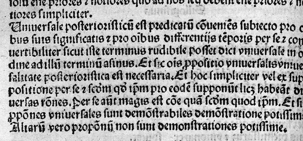 An illustration from Janua logicae et physice, leaf 21