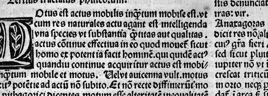 An illustration from Janua logicae et physice, leaf 42